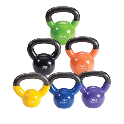 KBVS105 Vinyl Kettle Bell Set 5-30