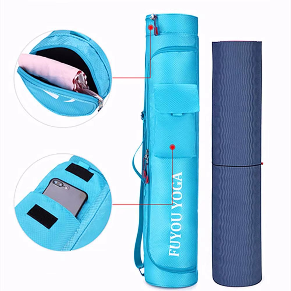 Multifunction Pocket Sports Bag Large Capacity Yoga Mat Carrier Case Carrier Knapsack Yoga Mat Bag Fitness Bag Yoga Mat Holder